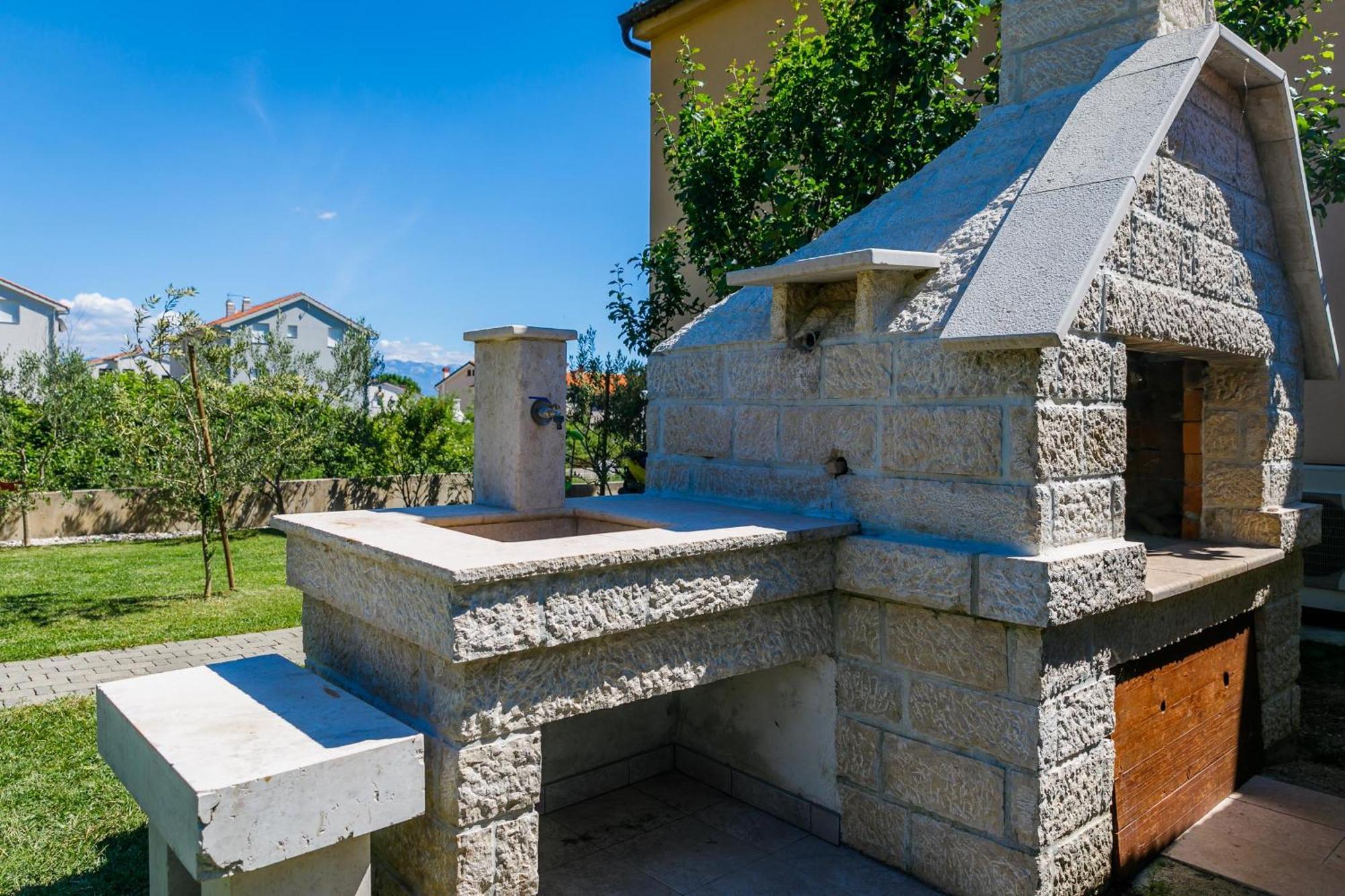 Apartment Pirun Baška Buitenkant foto