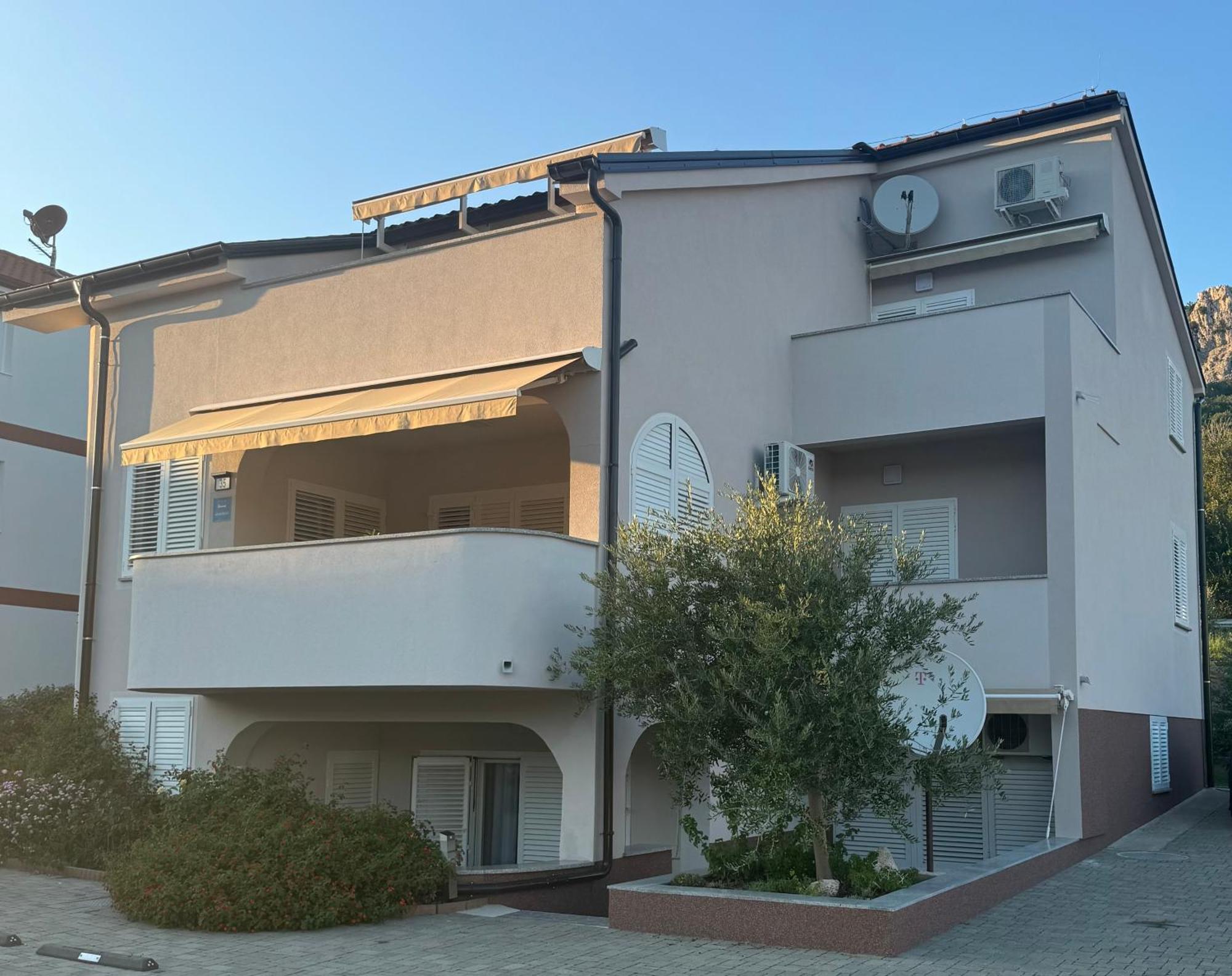 Apartment Pirun Baška Buitenkant foto