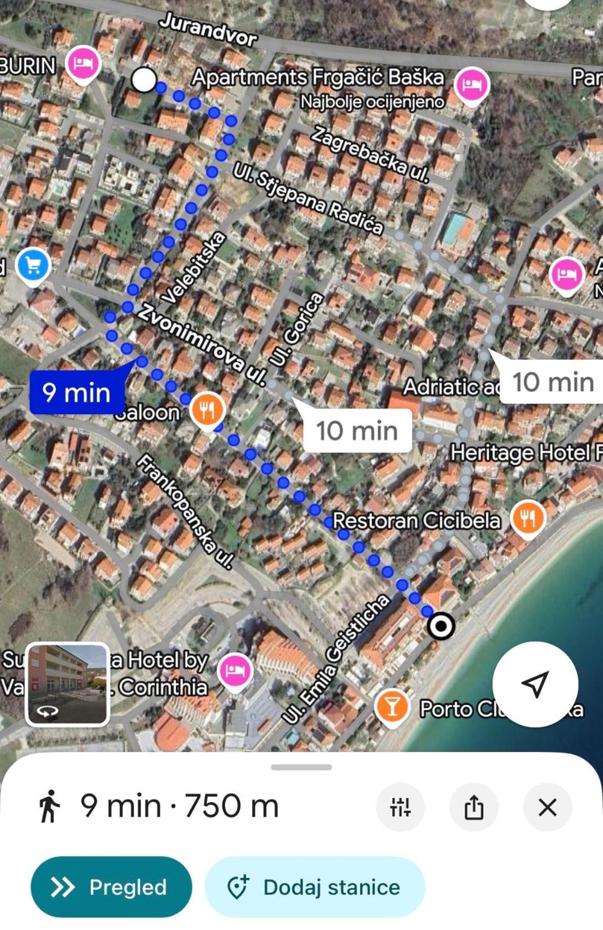 Apartment Pirun Baška Buitenkant foto